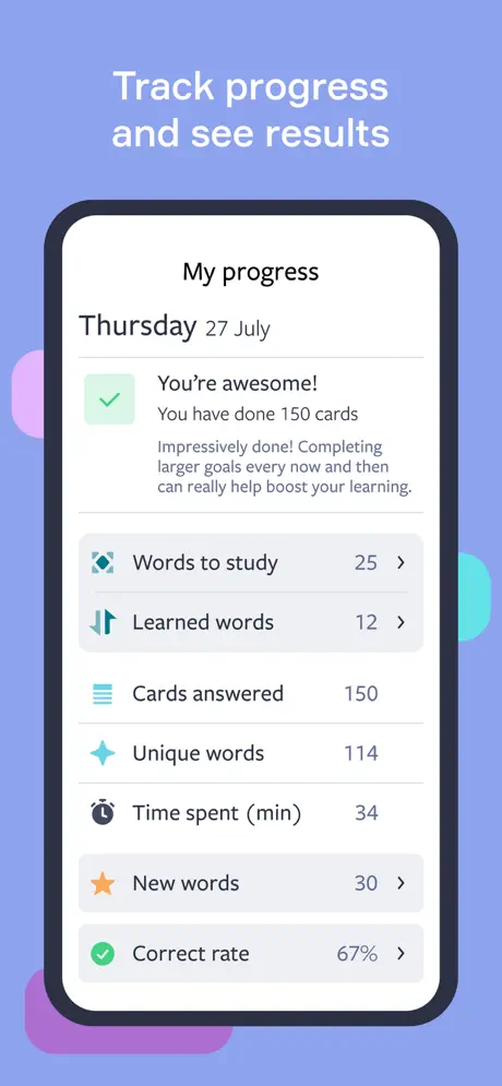 Lingvist screenshot 3