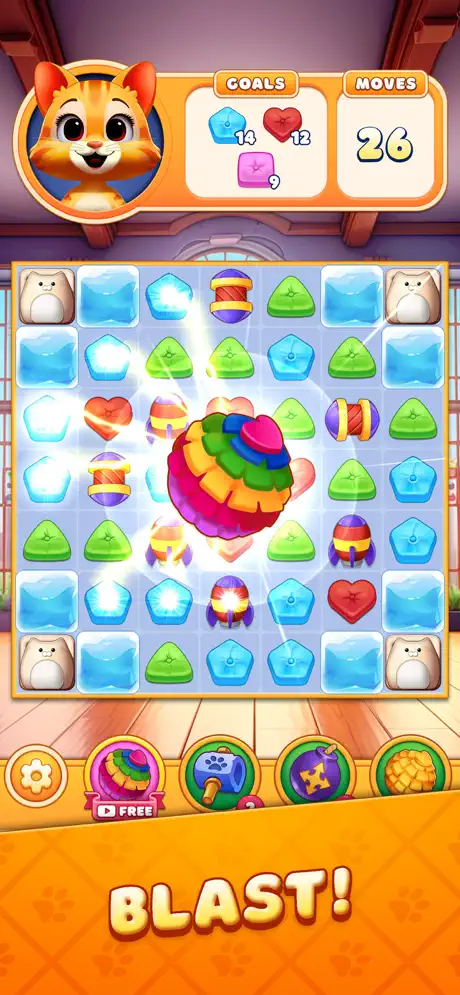 Cat Crunch - iOSGods.com screenshot 3