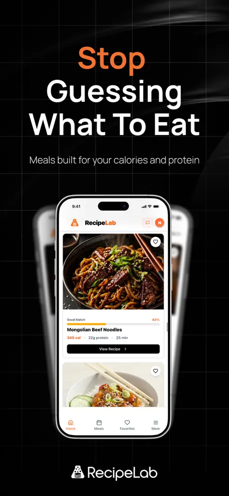 RecipeLab screenshot 1