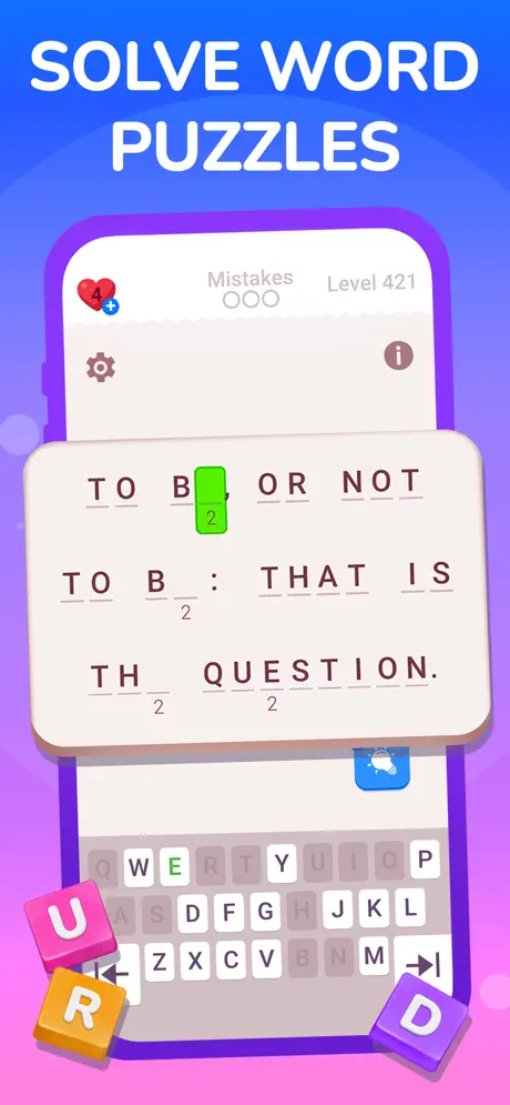Cryptogram Letters and Numbers - iOSGods.com screenshot 2