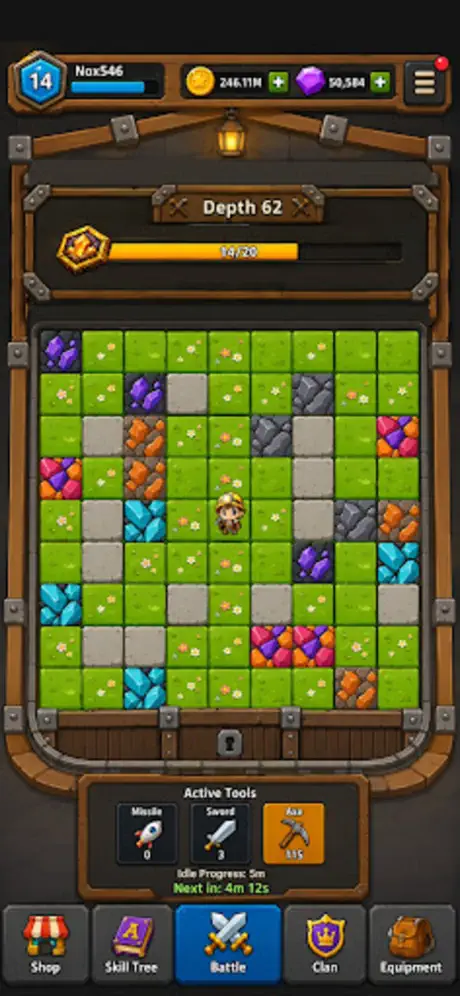 Dungeon Miner: Idle RPG ✨ screenshot 5