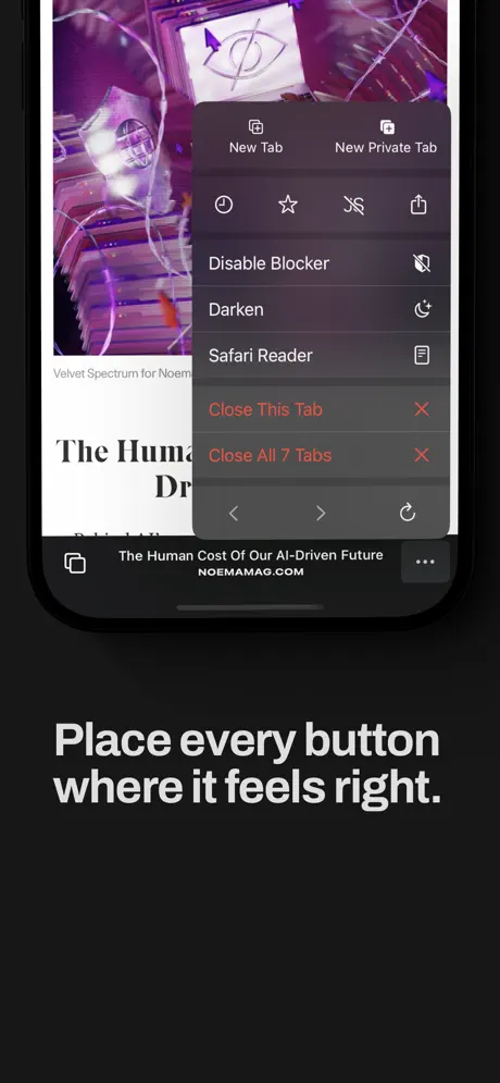 Quiche Browser screenshot 5