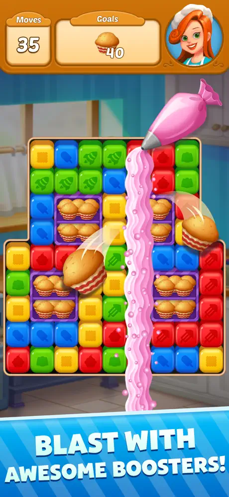Sweet Cube Blast - iOSGods.com screenshot 4