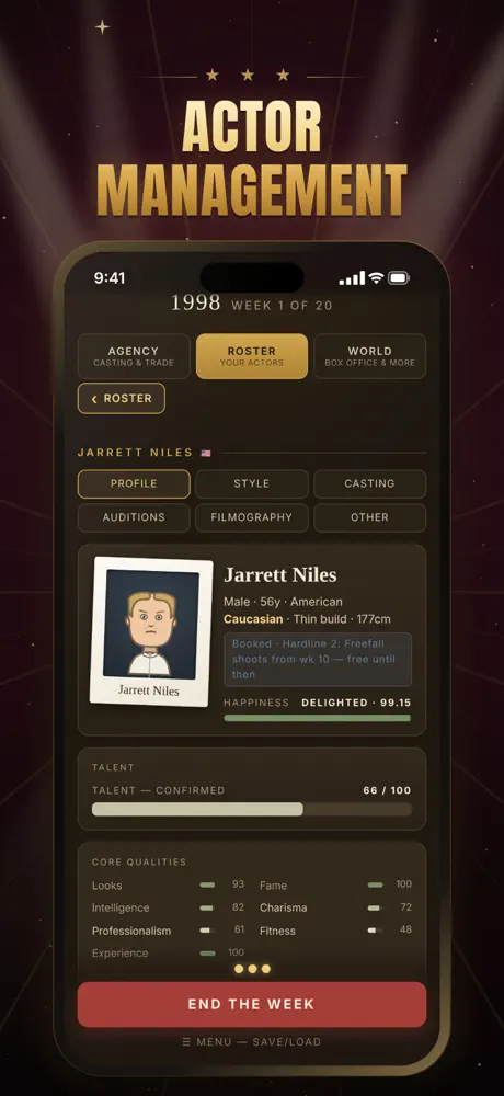 Hollywood Talent Tycoon ✨ screenshot 2