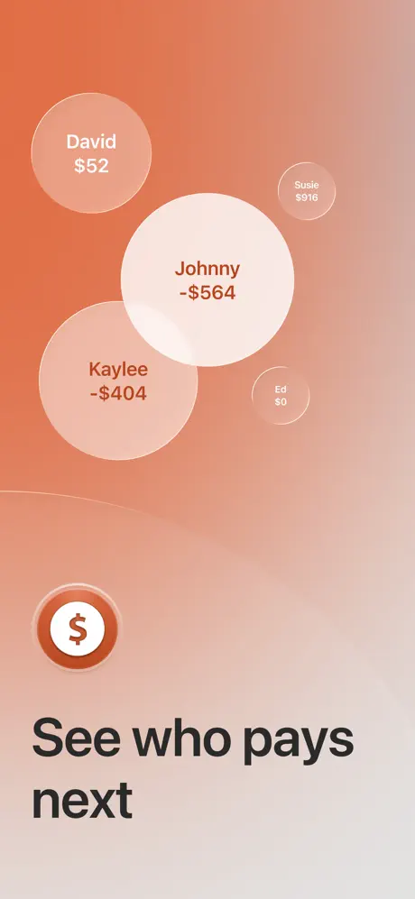 Settle Up screenshot 1