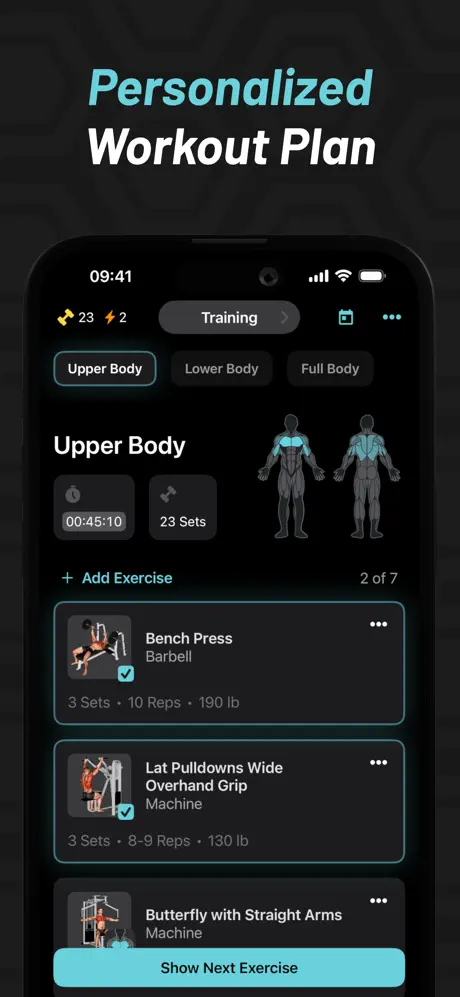 MyFitCoach screenshot 2