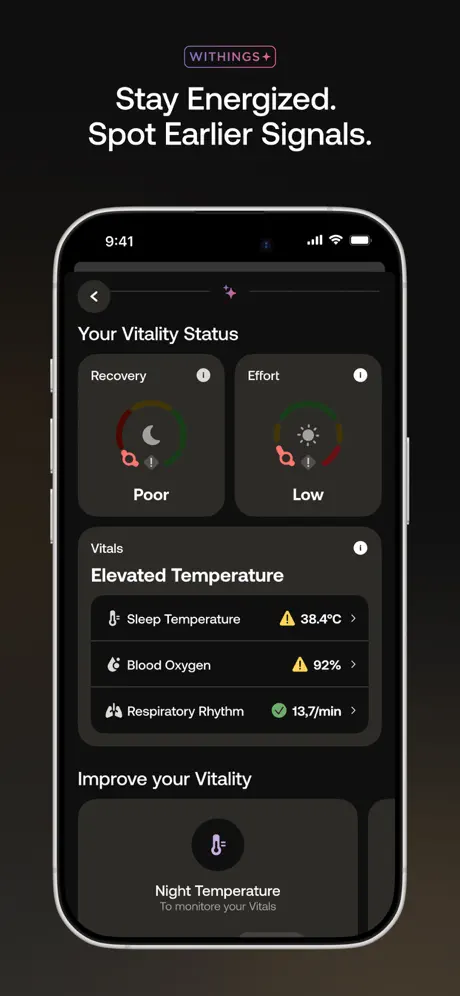 Withings screenshot 2