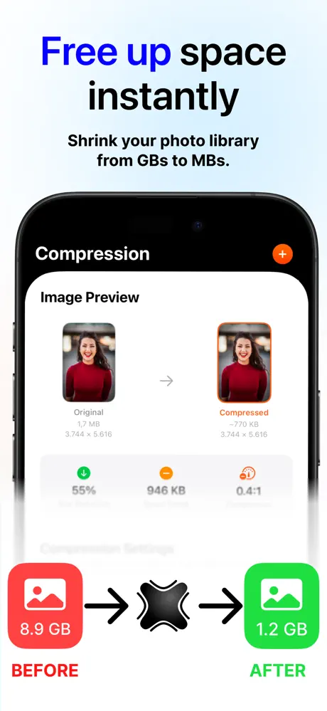 Compressor screenshot 1