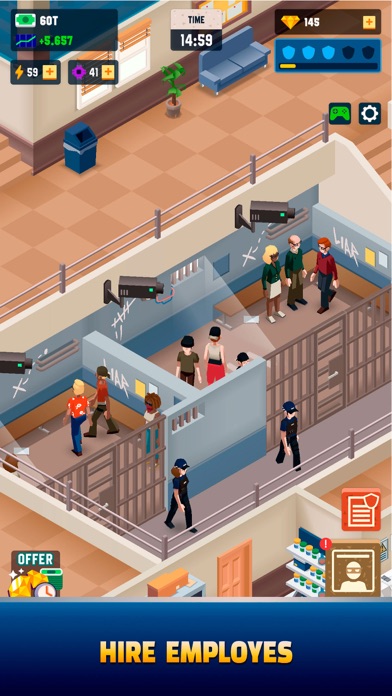Idle Police Tycoon - iOSGods.com screenshot 3