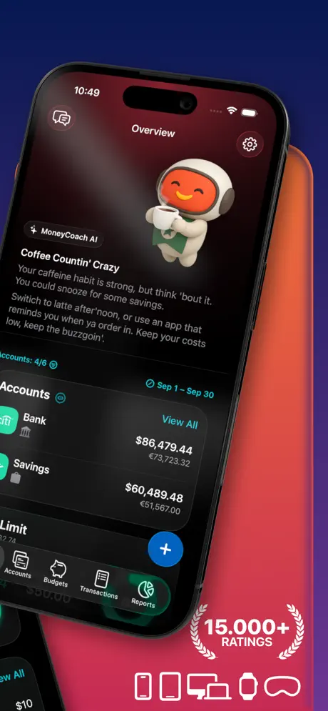 MoneyCoach screenshot 2
