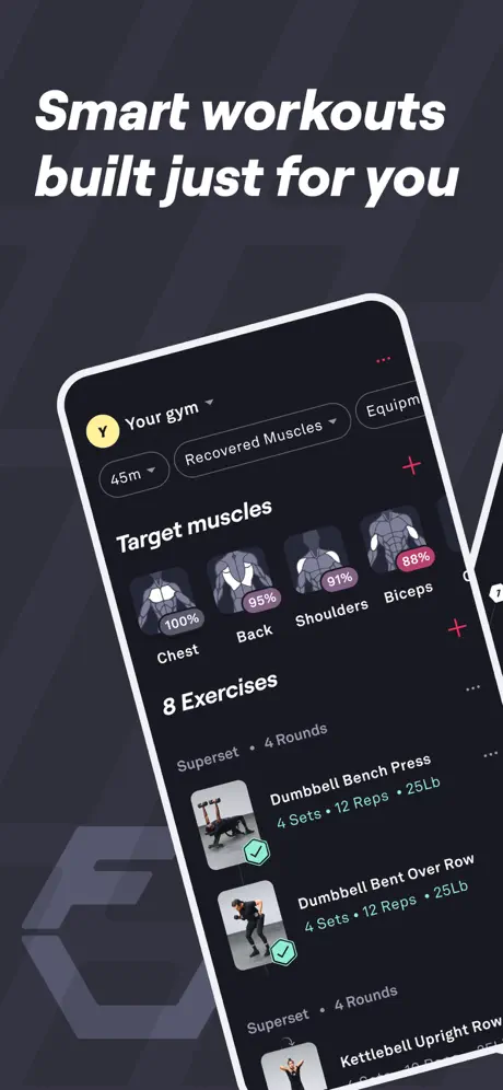 Fitbod screenshot 1