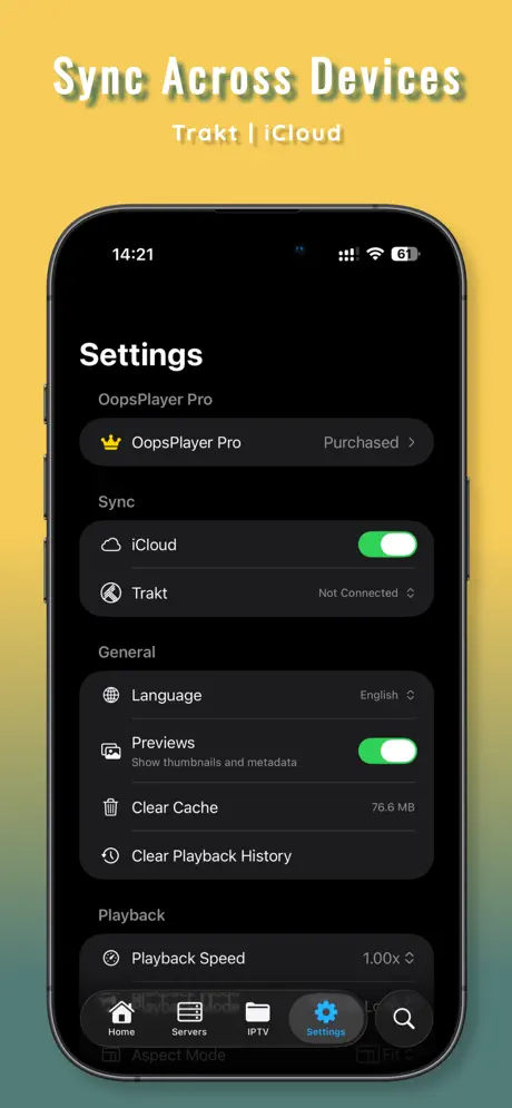 OopsPlayer - Media Player screenshot 5
