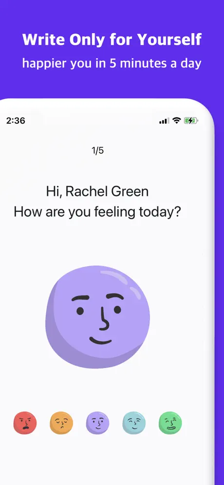 Daily Journal: CBT Self Care screenshot 2