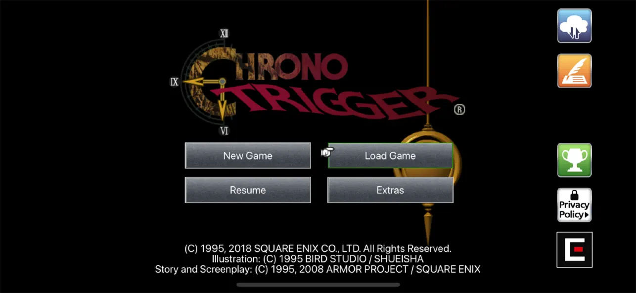 CHRONO TRIGGER screenshot 1