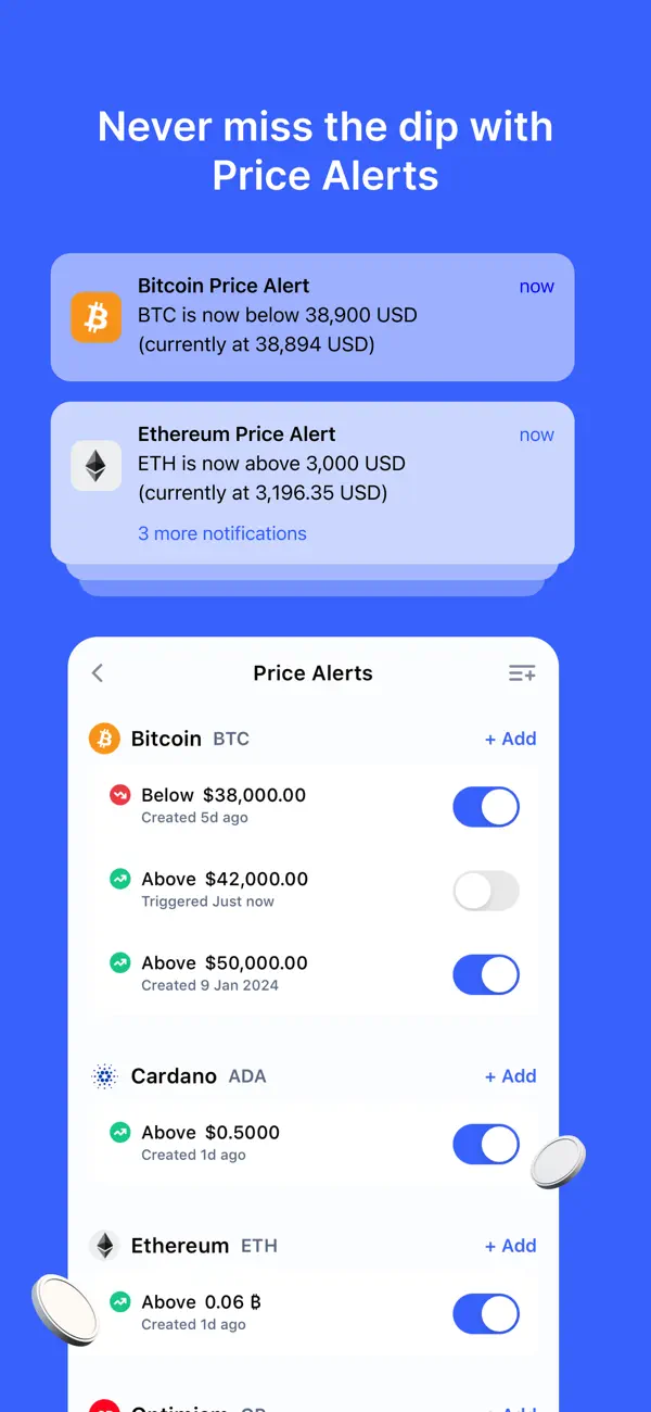 CoinMarketCap - Crypto Tracking App for iOS screenshot 2