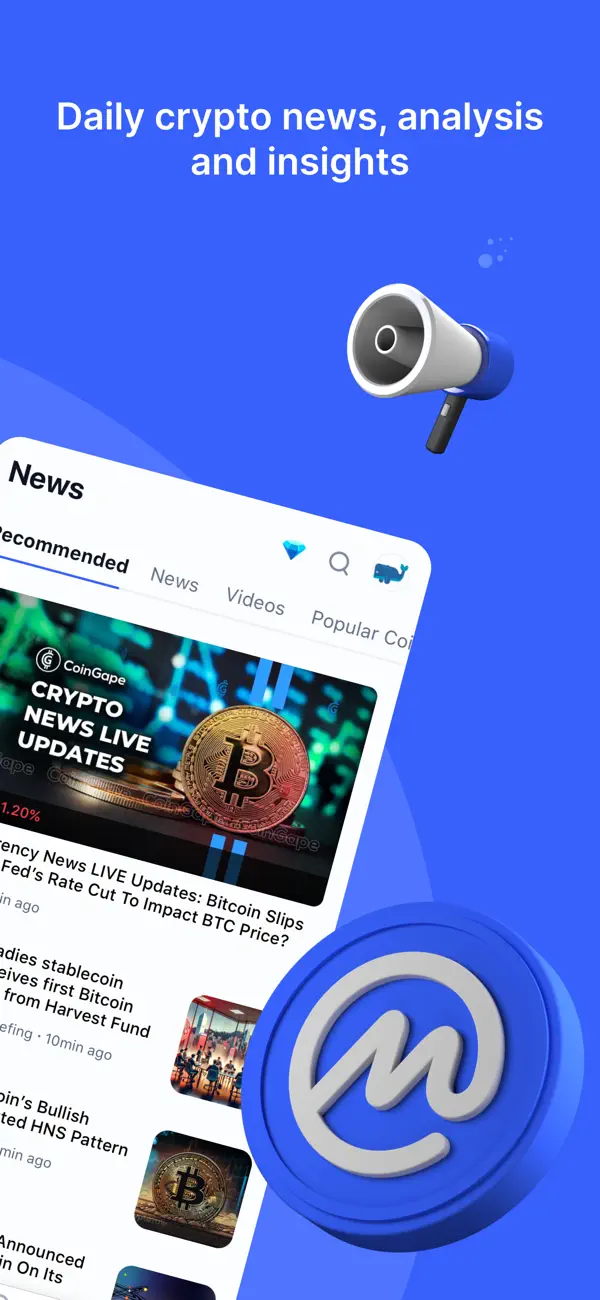CoinMarketCap - Crypto Tracking App for iOS screenshot 4