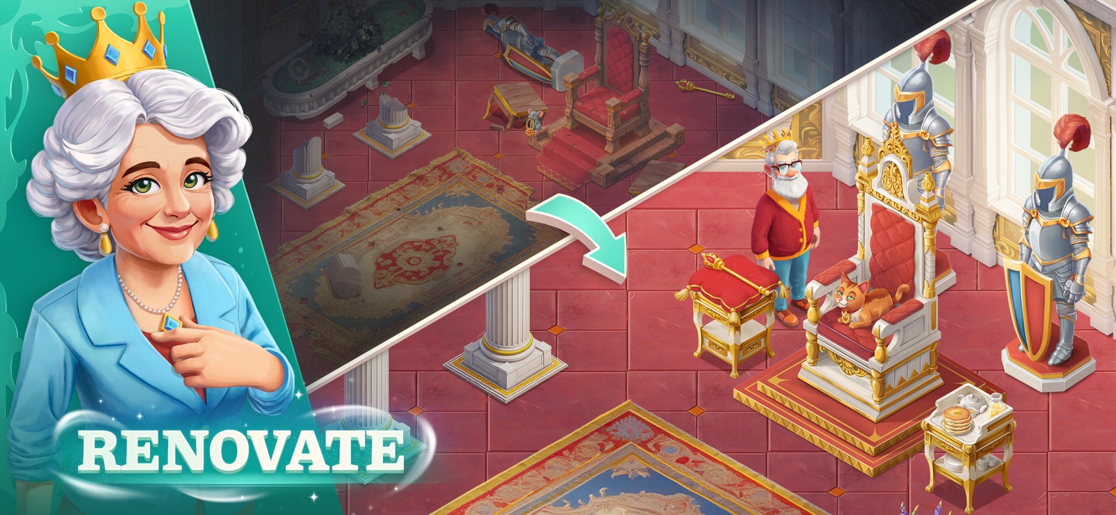 Palace Madness - Royal Quest screenshot 2