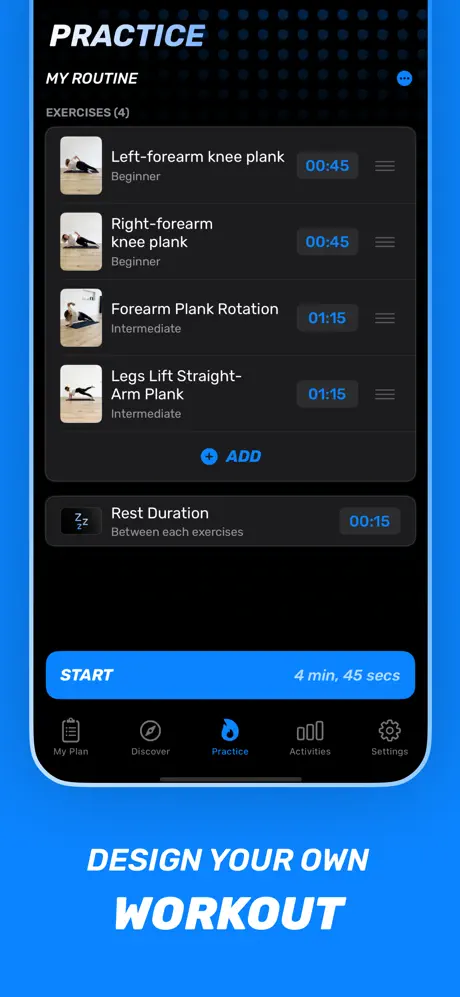 Plank Challenge screenshot 5