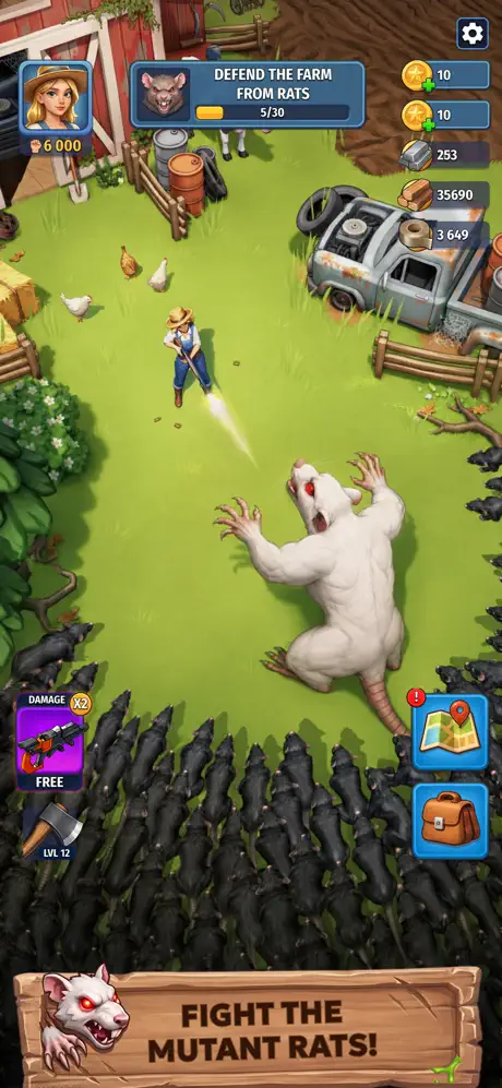 Rat Raid: Farm Defence ✨ screenshot 2