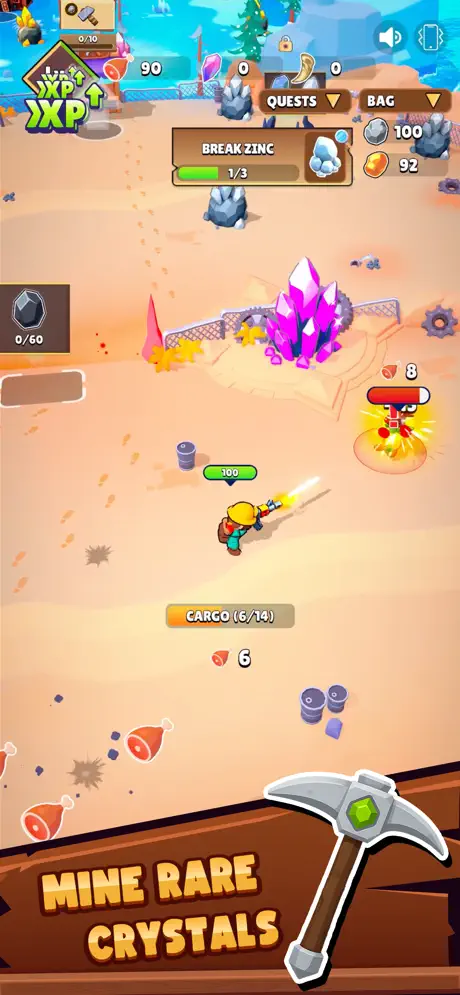 Mine Adventure : Survival RPG - iOSGods.com screenshot 4