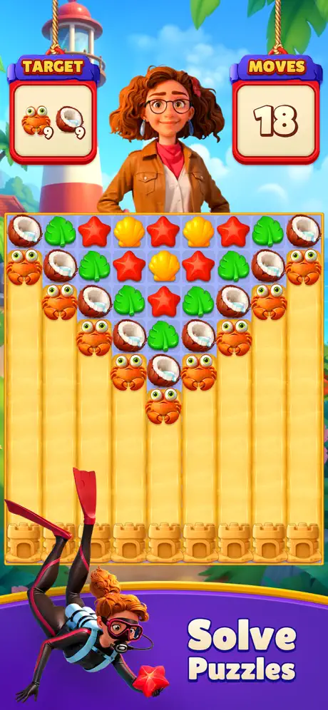 Tropic Match ✨ screenshot 1
