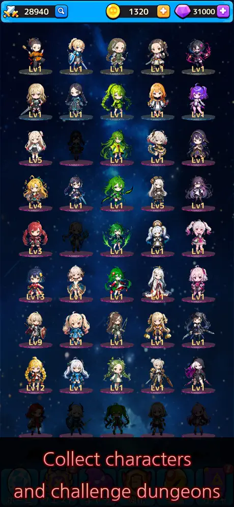 Idle RPG Starlight Chronicle - iOSGods.com screenshot 2