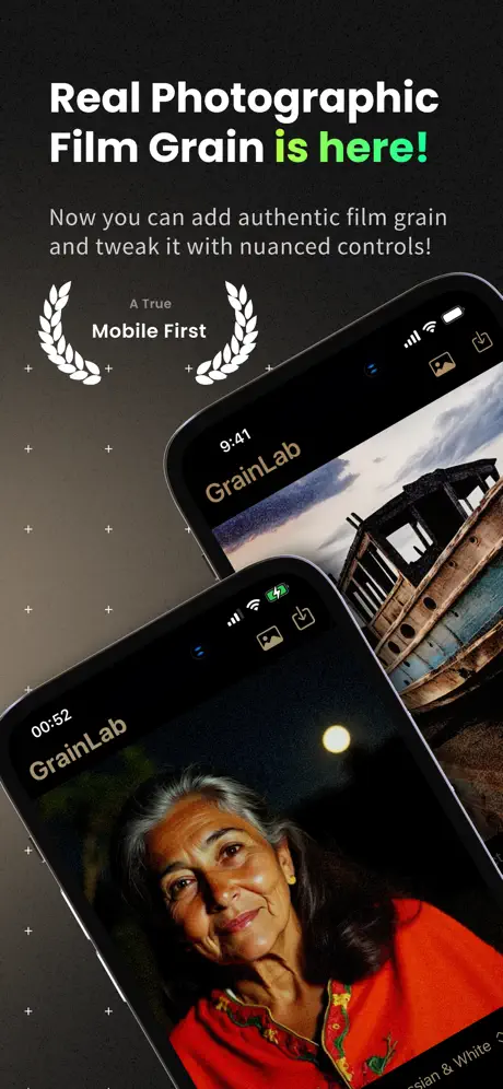 GrainLab Film Grain Editor screenshot 1