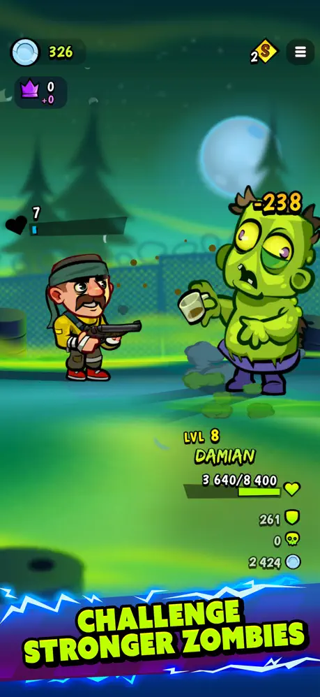 Zombies Clicker - iOSGods.com screenshot 3