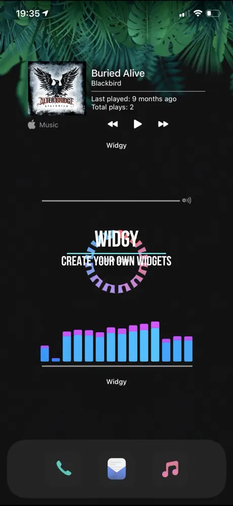 Widgy screenshot 1