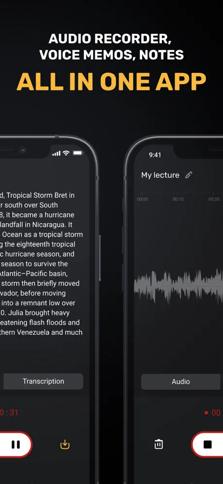Voice Memos screenshot 2