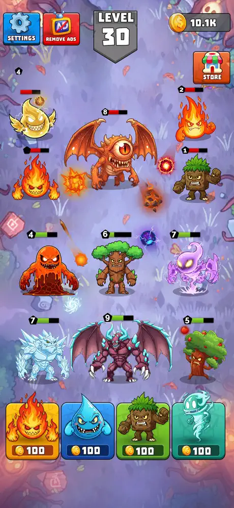 Elemental Monsters ✨ screenshot 5