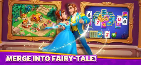 Merge Solitaire Kingdom - iOSGods.com screenshot 3