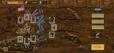 Fortress: Stickman Trenches - iOSGods.com screenshot 3