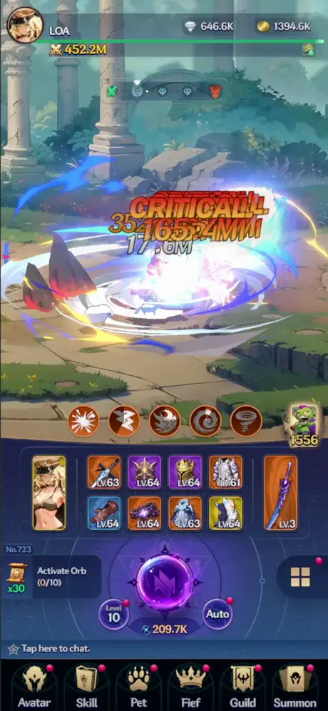 Legend of Avatar Hack screenshot 1