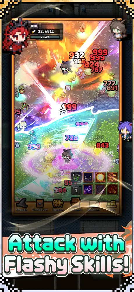 Legend of Witch : Idle RPG ✨ screenshot 3