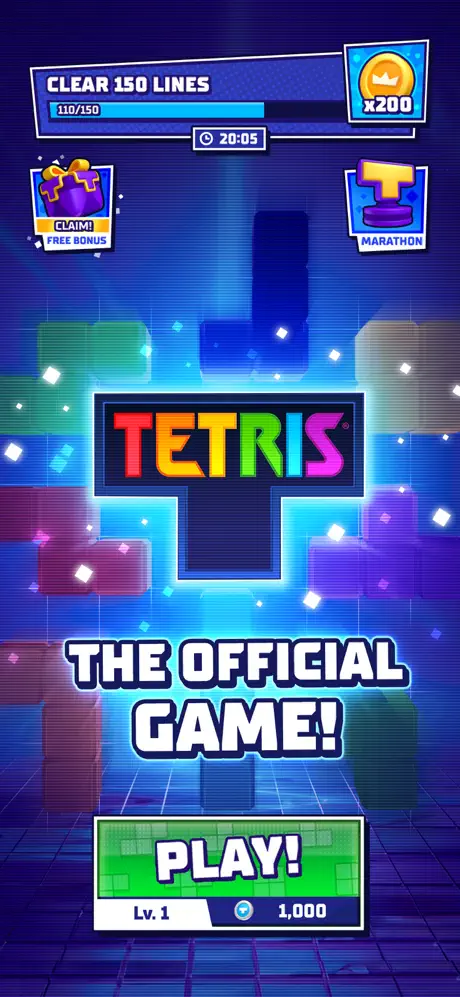 Tetris screenshot 1