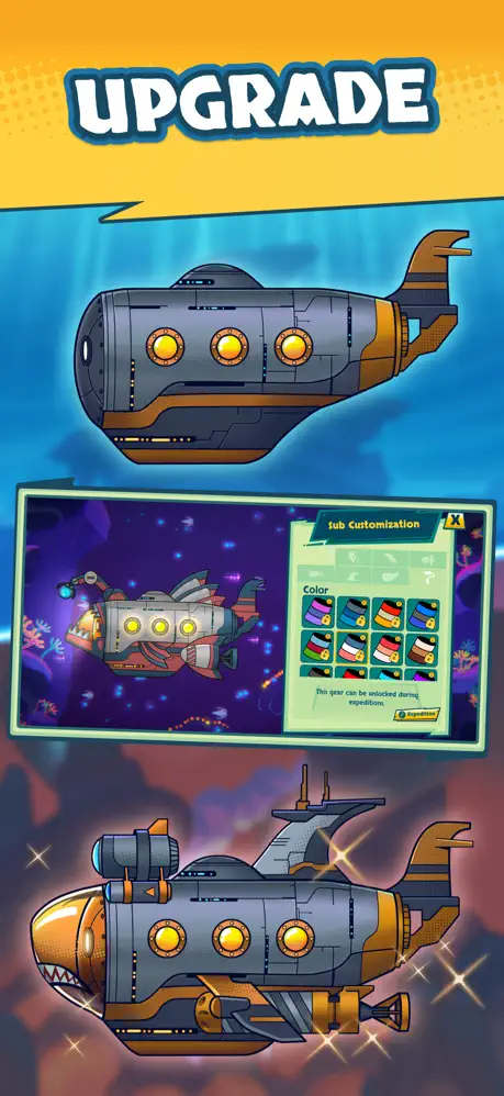 Submarine Quest - iOSGods.com screenshot 4
