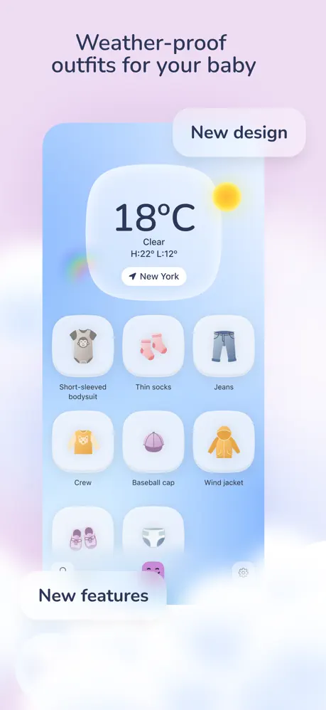 BabyWeather screenshot 1