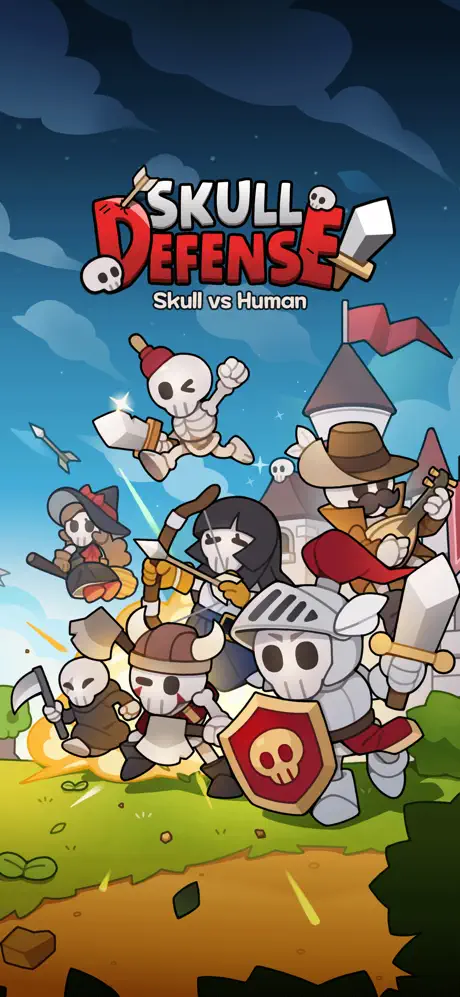 Skull Defense: Skeleton Battle screenshot 3