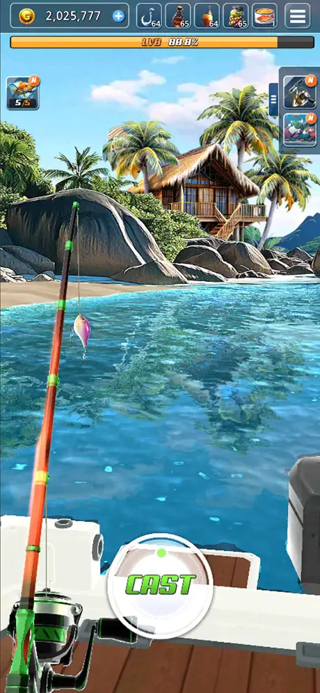 Ocean Fishing King - iOSGods.com screenshot 1