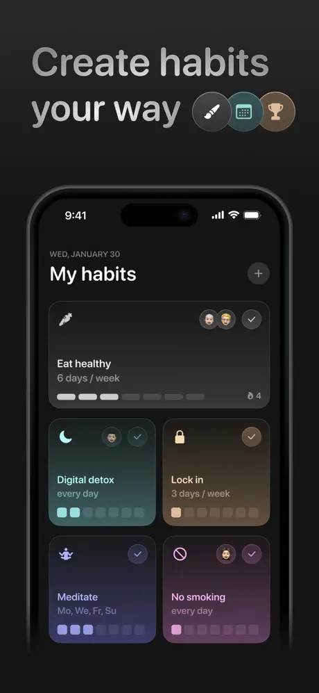 HabitLink screenshot 2