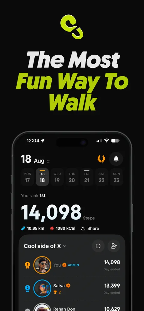 Amble: Step Counter & Race screenshot 3