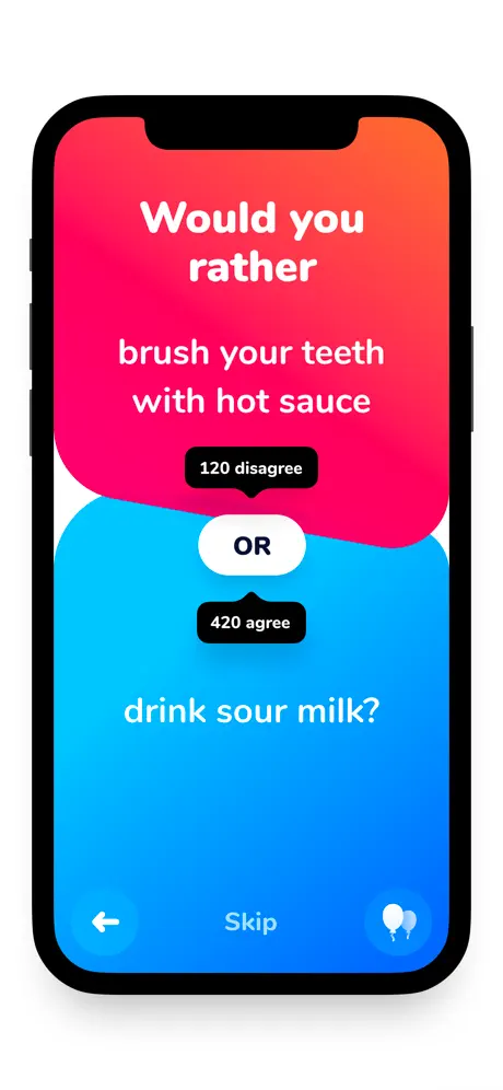Dilemmaly - Would you rather? screenshot 5