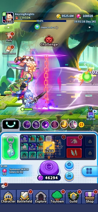 Keyring Knights screenshot 1