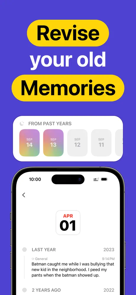 Timeline Journal - Diary, Logs screenshot 3