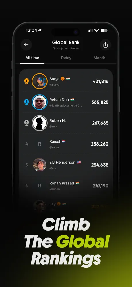 Amble: Step Counter & Race screenshot 1