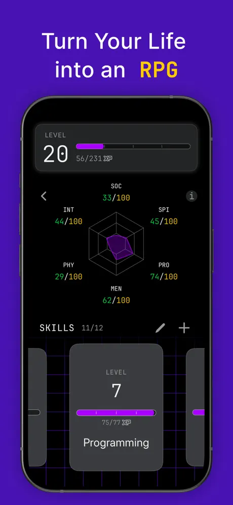 Statos - Gamified Goal Tracker screenshot 1