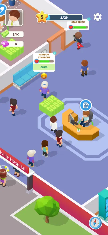 Healville Hospital - iOSGods.com screenshot 1