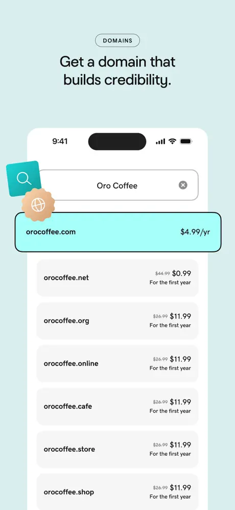 GoDaddy screenshot 1