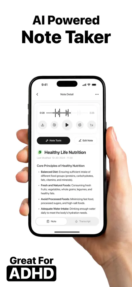 Note AI screenshot 1